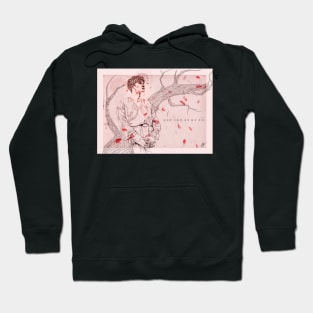 Chen, and a Flower illustration Hoodie